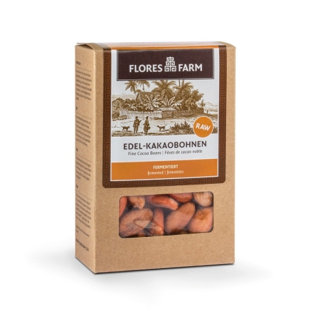 Premium Bio Edel-Kakaobohnen fermentiert 90g