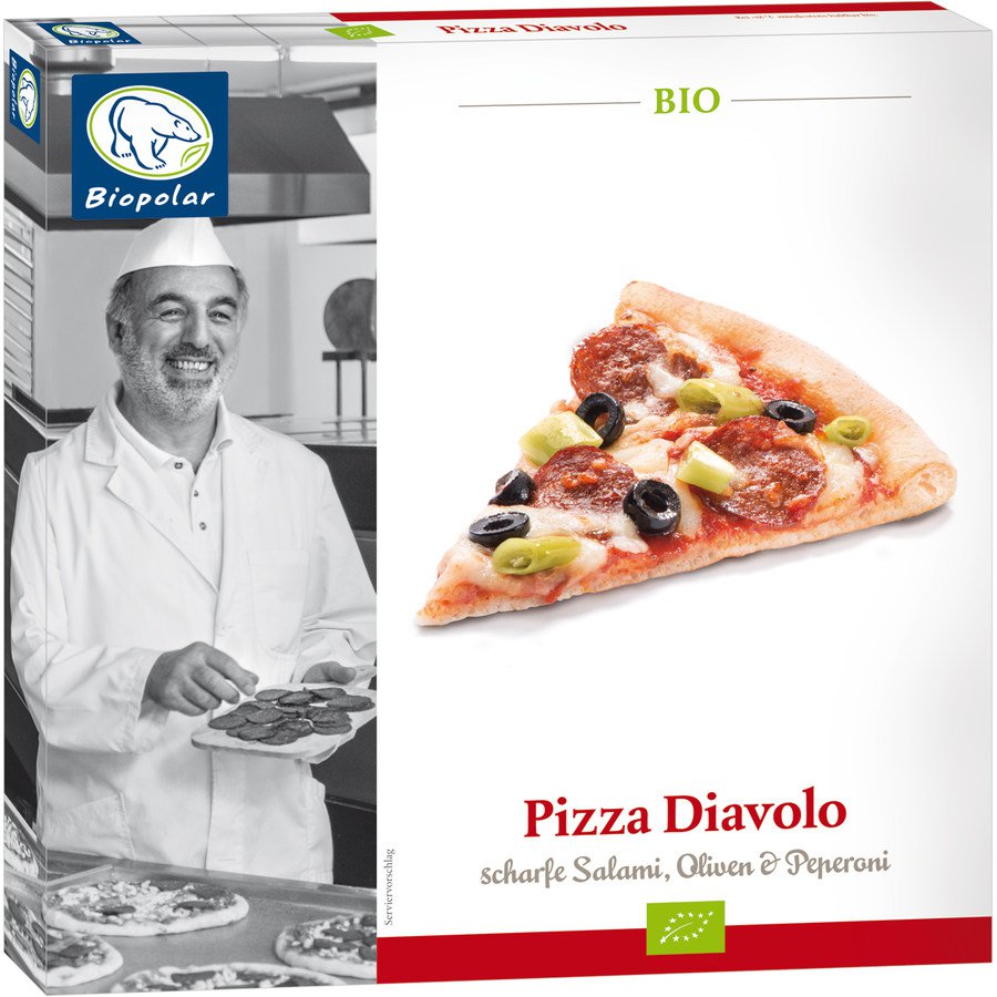 Bio TK-Pizza Diavolo 350g