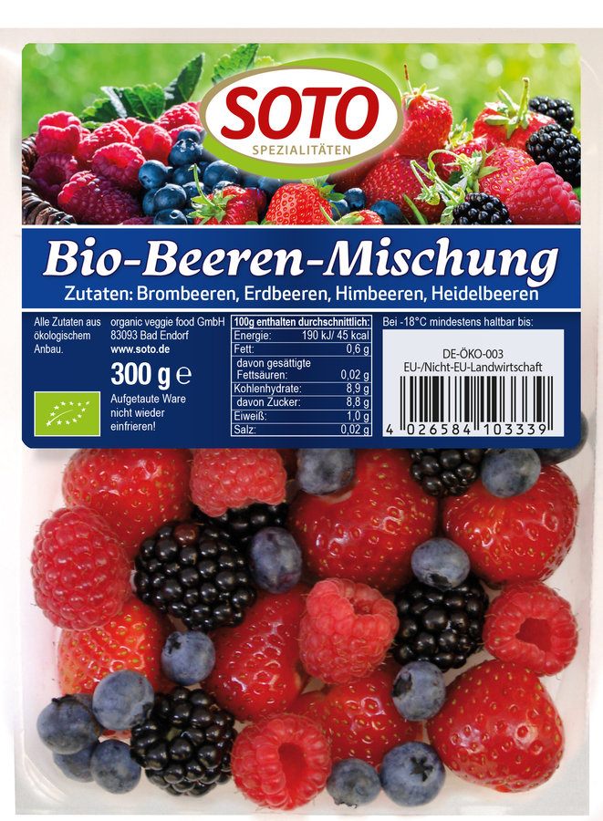 TK Bio-Beeren-Mischung 300g