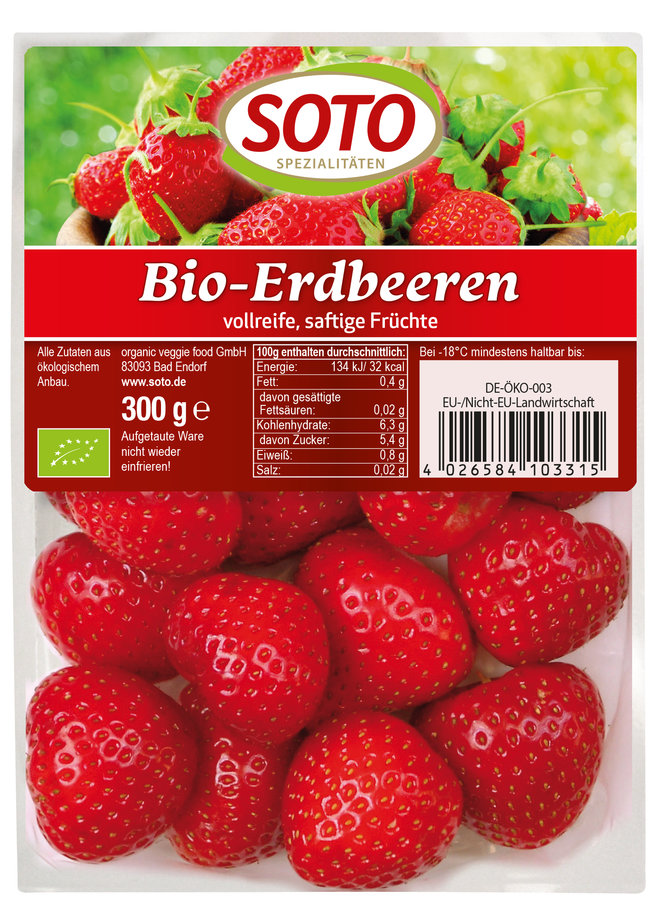 Bio TK-Erdbeeren 300g