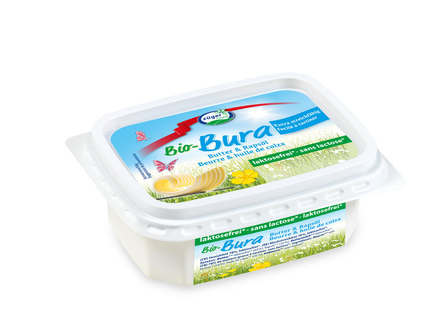 Bio Bura (Butter & Rapsöl) laktosefrei 150g