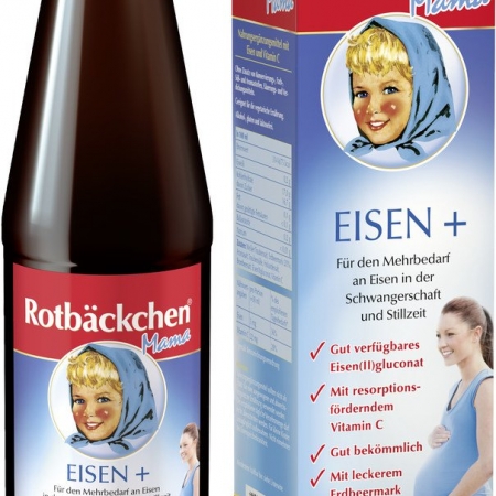 Bio Rotbäckchen Mama Eisen plus 450ml