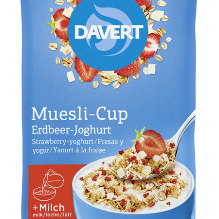 Bio Muesli-Cup Erdbeer-Joghurt 55g