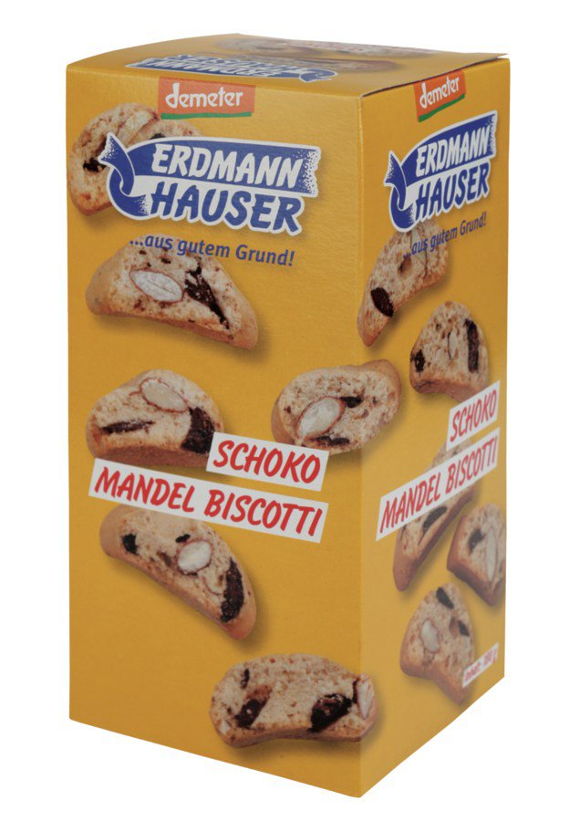 Bio Schoko-Mandel-Biscotti eifrei DEMETER 180g