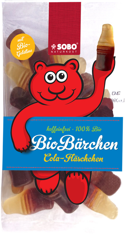 Bio-Bärchen Cola-Fläschchen 100g