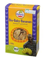 Bio Baby-Bananen getrocknet 100g