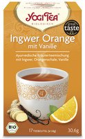 Bio Ingwer Orangen Tee mit Vanille, 17 Beutel, 30,6g