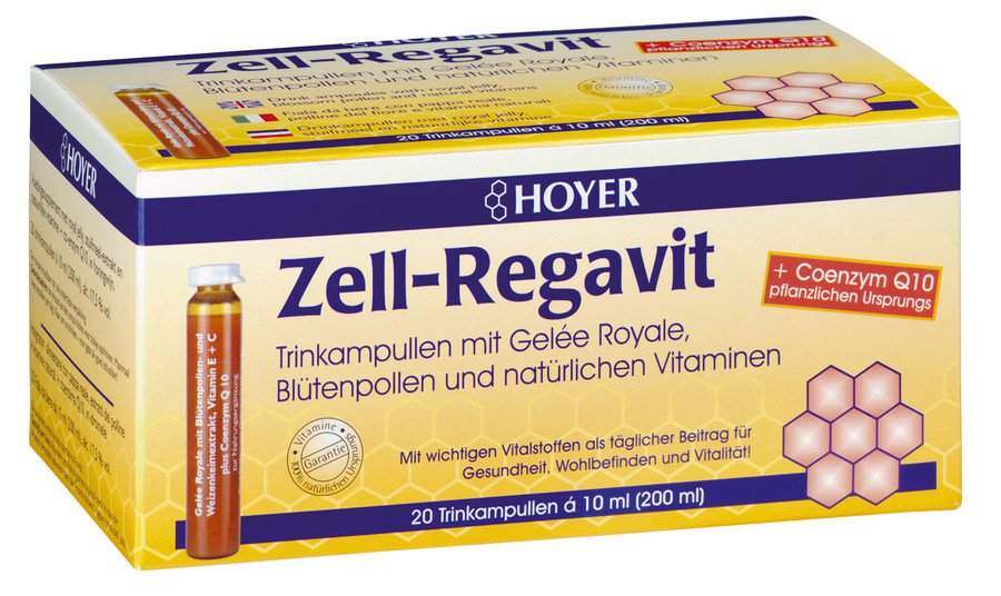 Zell-Regavit, 20 x 10 ml Trinkampullen-Kur