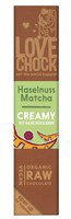 Bio Lovechock Creamy Haselnuss / Matcha 40g