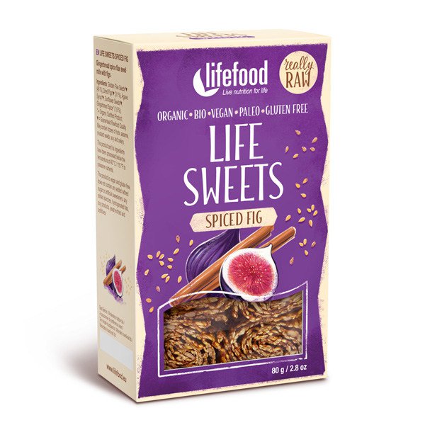 Bio LIFE SWEETS Spiced Fig RAW 80g
