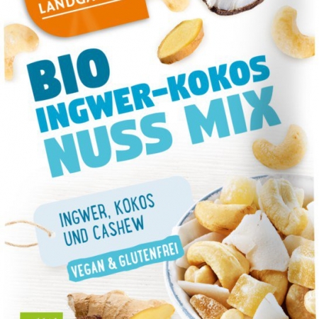 Bio Ingwer-Kokos-Nuss Mix 50g