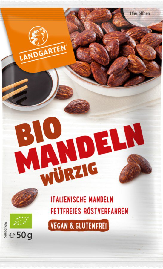 Bio Mandeln Würzig 50g