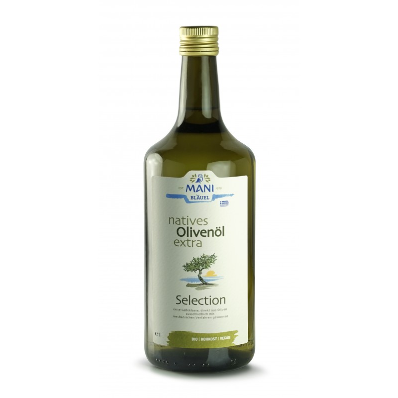 Bio Olivenöl nativ extra, Selection, 1 I Flasche