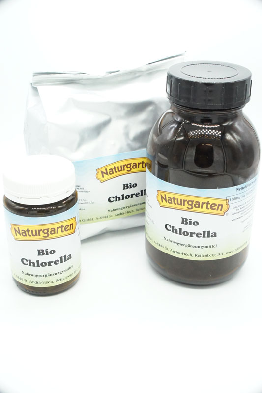 Bio Chlorella, Verbundbeutel, 500 g