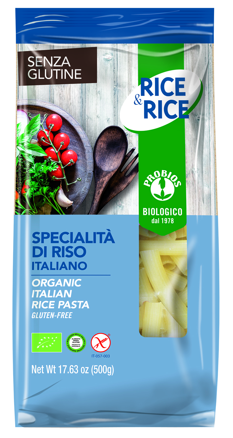 Bio Maccaroni aus weißem Reis 500g