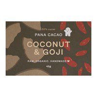 Bio Coconut + Goji (Kokosnuss + Goji) mit 50% Kakao, 45g Tafel