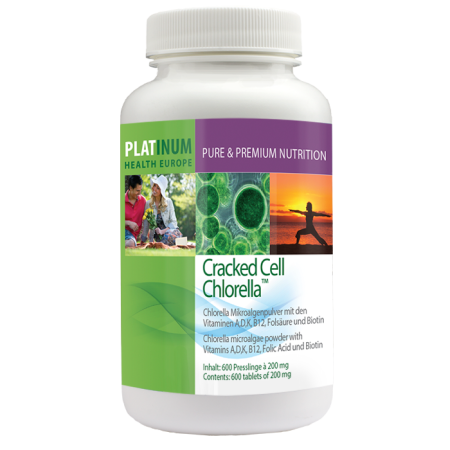Cracked Cell Chlorella, 600 Tabs (120g)