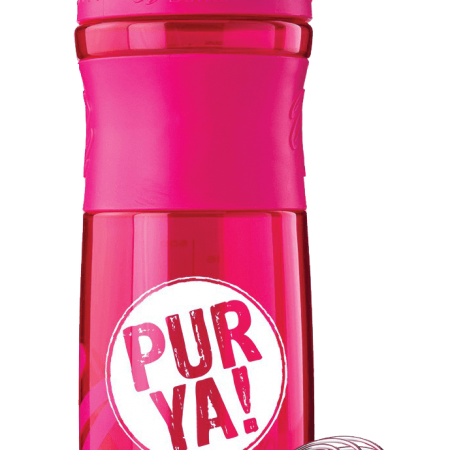 Purya! Shaker - Pink/White BPA-frei