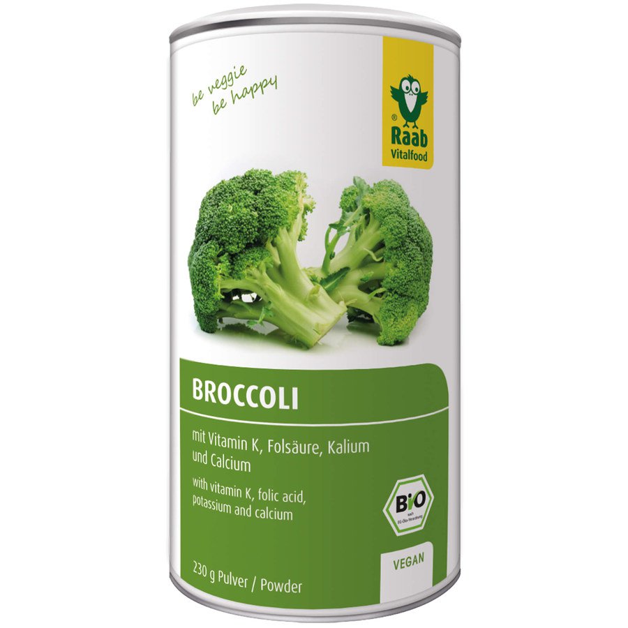Bio Broccoli Pulver 230g Dose