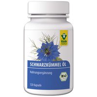 Bio Schwarzkümmelöl, 120 Kapseln á 742,5 mg, Dose