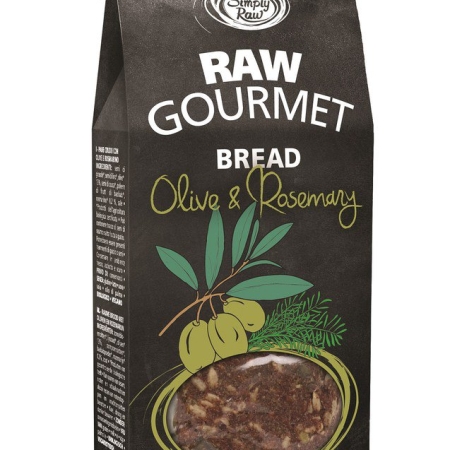 Bio Raw Gourmet "Olive & Rosemary" Bread 90g