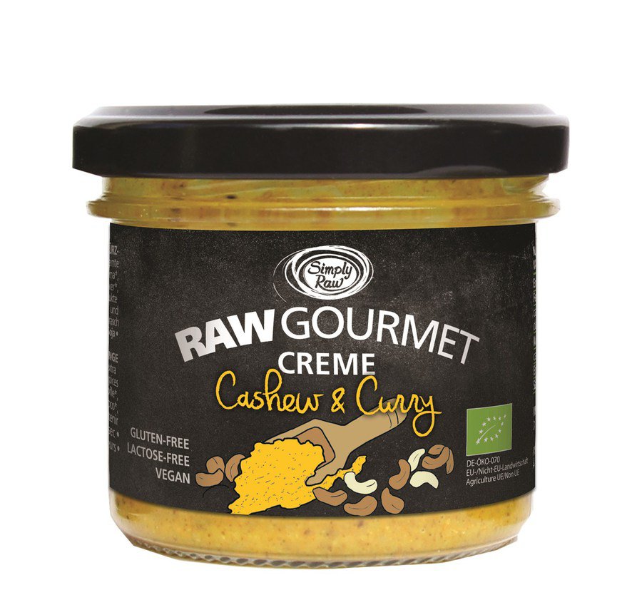 Bio Raw Gourmet "Cashew & Curry" Creme 100g
