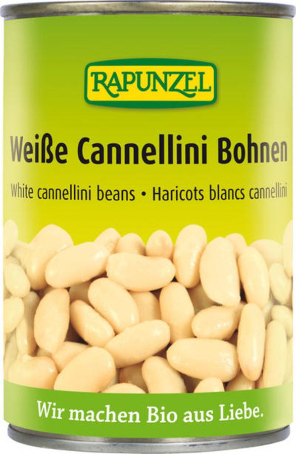 Bio Weiße Cannellini Bohnen in der Dose 400g