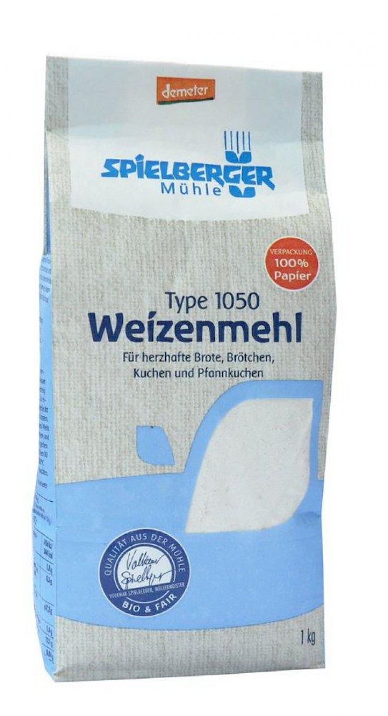 Bio Weizenmehl Type 1050 DEMETER 1kg