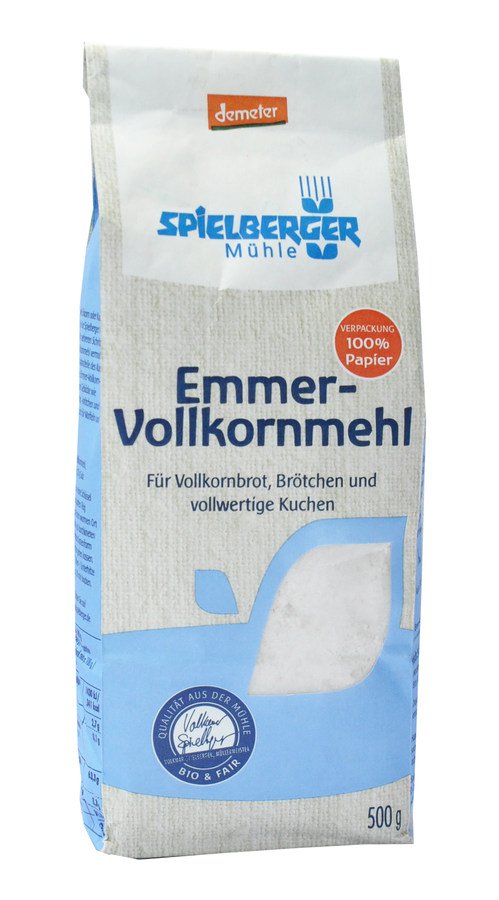 Bio Emmer-Vollkornmehl DEMETER 500g