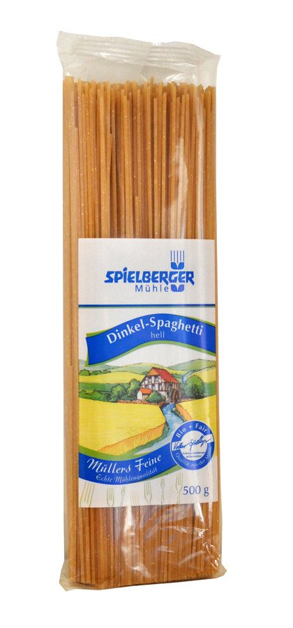 Bio Dinkel-Spaghetti hell 500g