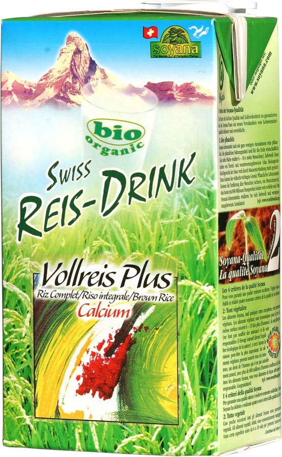 Bio Reis-Drink Vollreis PLUS Calcium 1 L