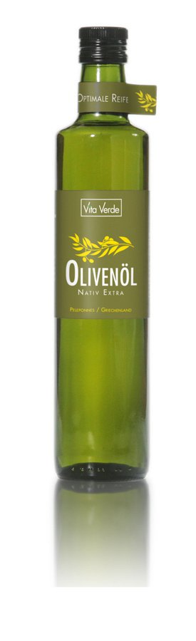 Bio Rohkost Olivenöl (Peloponnes), 500ml