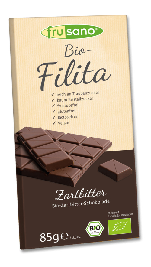 Bio Filita Schokolade Zartbitter 85g