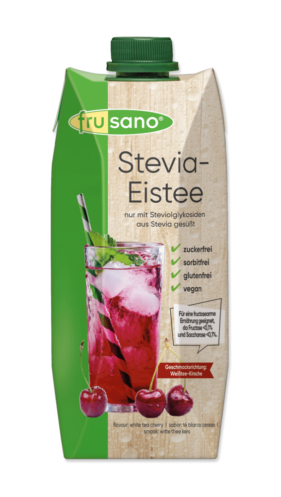 Stevia-Eistee Kirsche 500ml