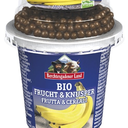 Bio Frucht- & Knusperjogurt Banane 150g