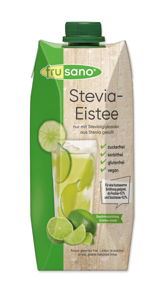 Stevia-Eistee Limette 500ml
