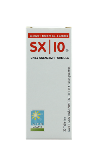 SX 10 N.A.D.H. + L-Arginin, 30 Luttschpastillen