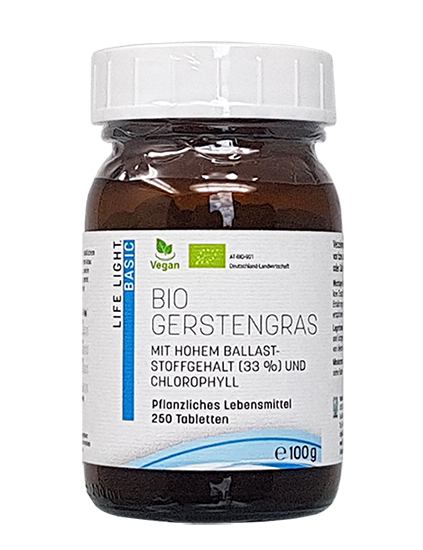 Bio Gerstengras Tabletten 250 Stk. 100g