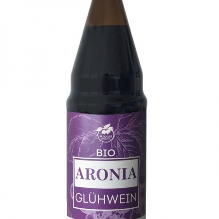 Bio Aronia Glühwein, 0,75l Glasflasche