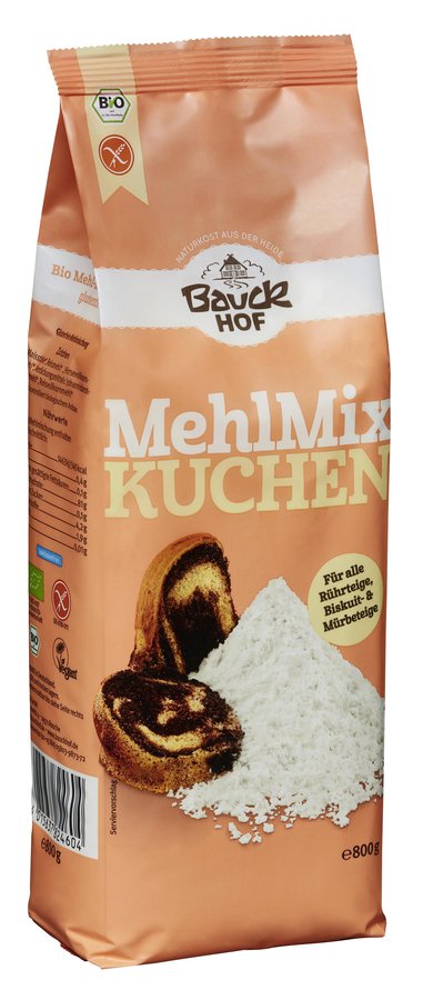 Bio Mehl-Mix glutenfrei für Kuchen 800g