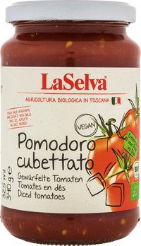 Bio Tomaten gewürfelt Cubettato 340g