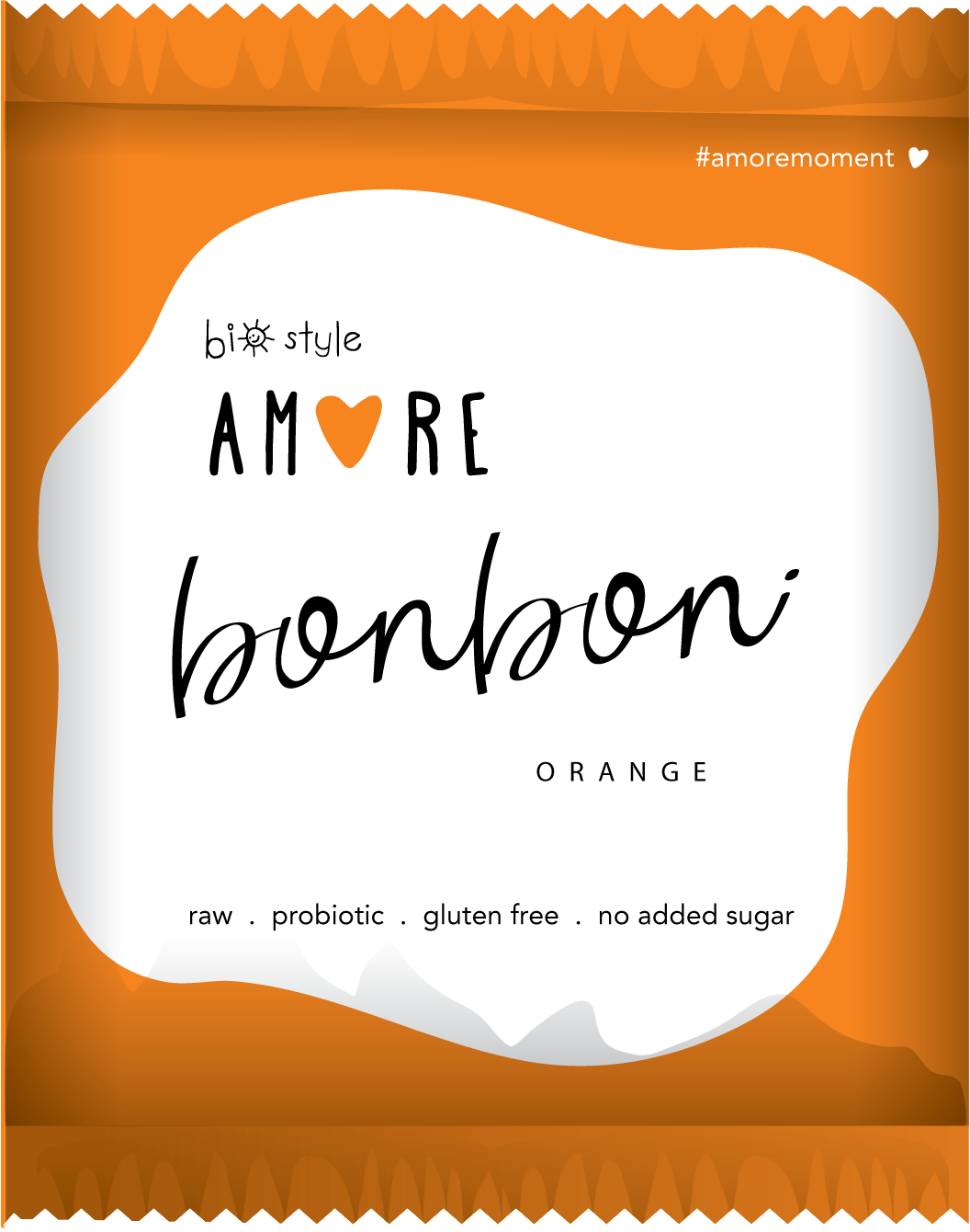 Bio "Orange" AMORE Bonbon glf probiotic 40g